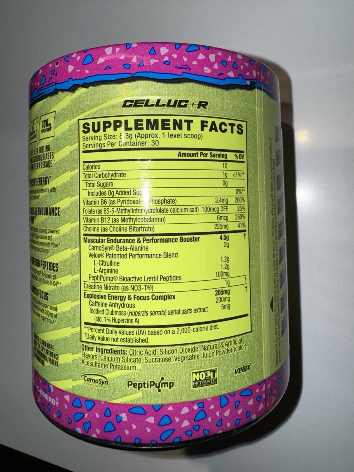 Cellucor C4 Original Bubble Yum Pre-Workout Powder 30 Servings – RARE TO FIND