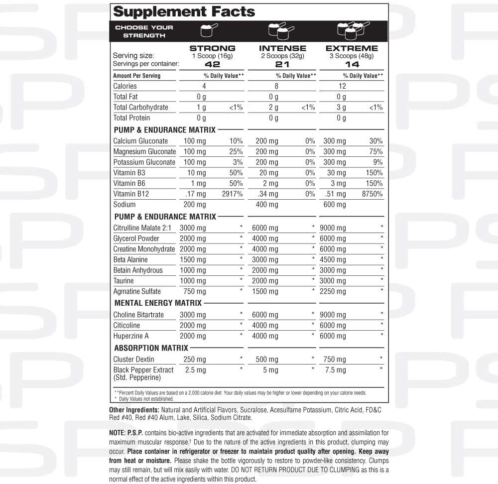 PREWORKOUT-Physique Stimulating PreWorkout-No Sugar-No Caffeine-MUSCLE STIMULANT