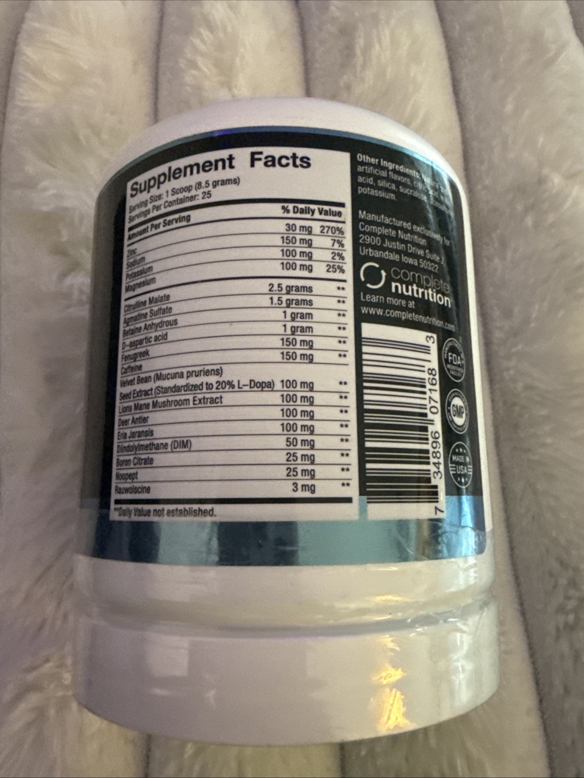 Wow😱😨 1 Mancore Elite Blue Lemonade Pre-workout 9.0 oz Exp:2/27