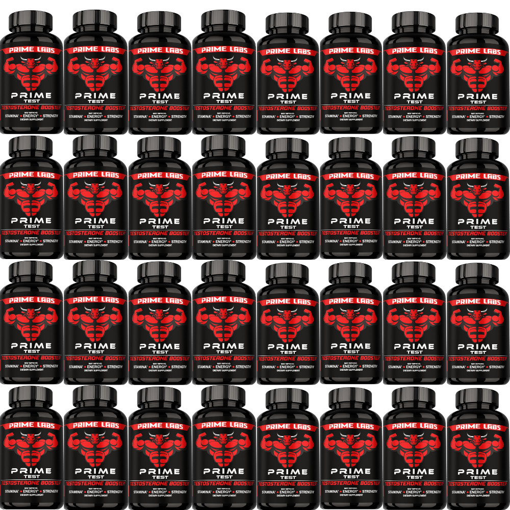 [32x WHOLESALE Lot] Prime Labs Men’s Testosterone Booster 60 Caps 04/28 RESELL
