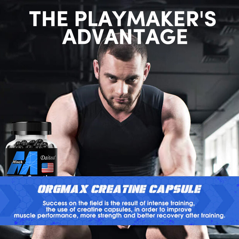 Creatine Capsules – Increases Muscle Endurance Explosion,Muscle Booster