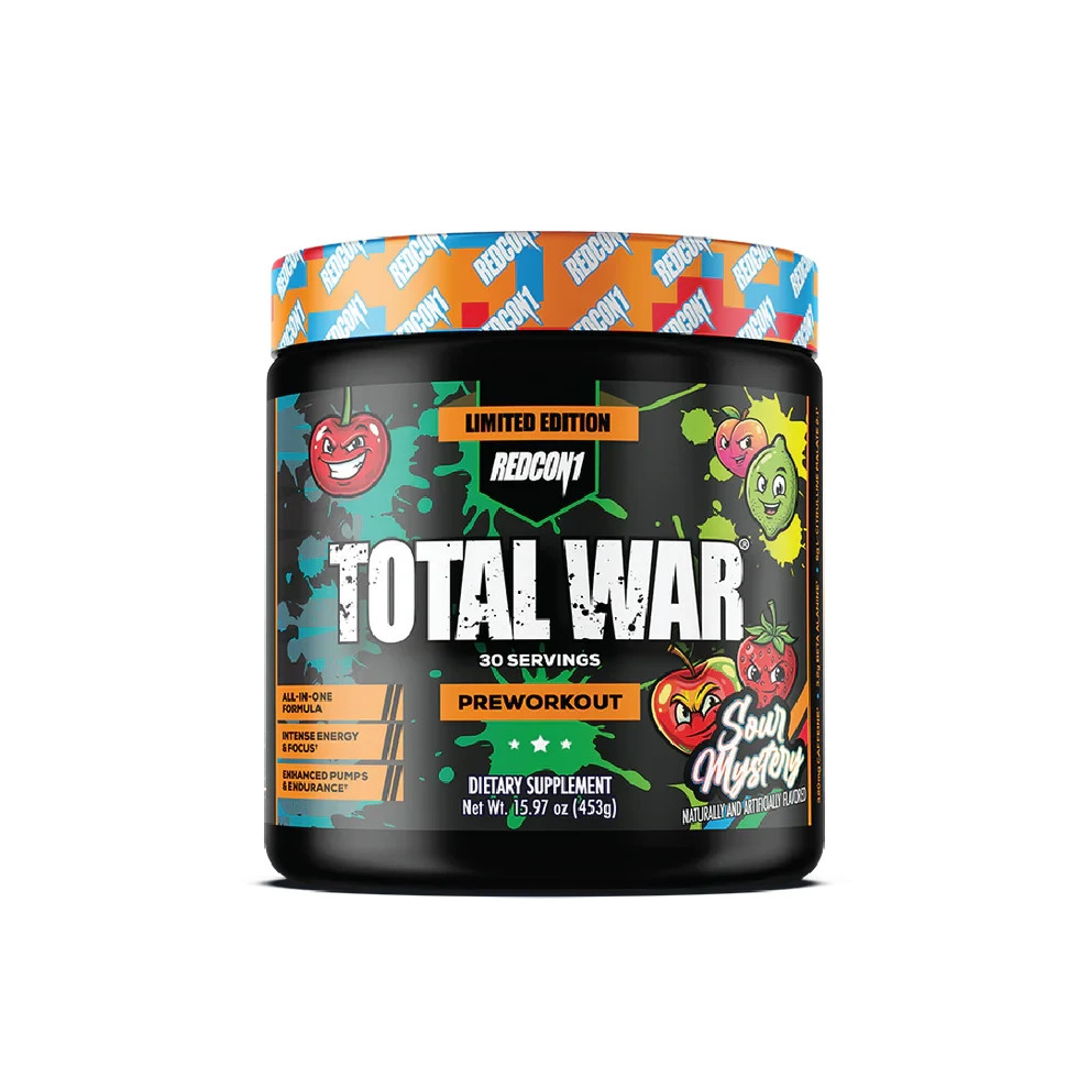 Redcon1 Total War Limited Edition Sour Mystery 30 Servings BB: 08/2028