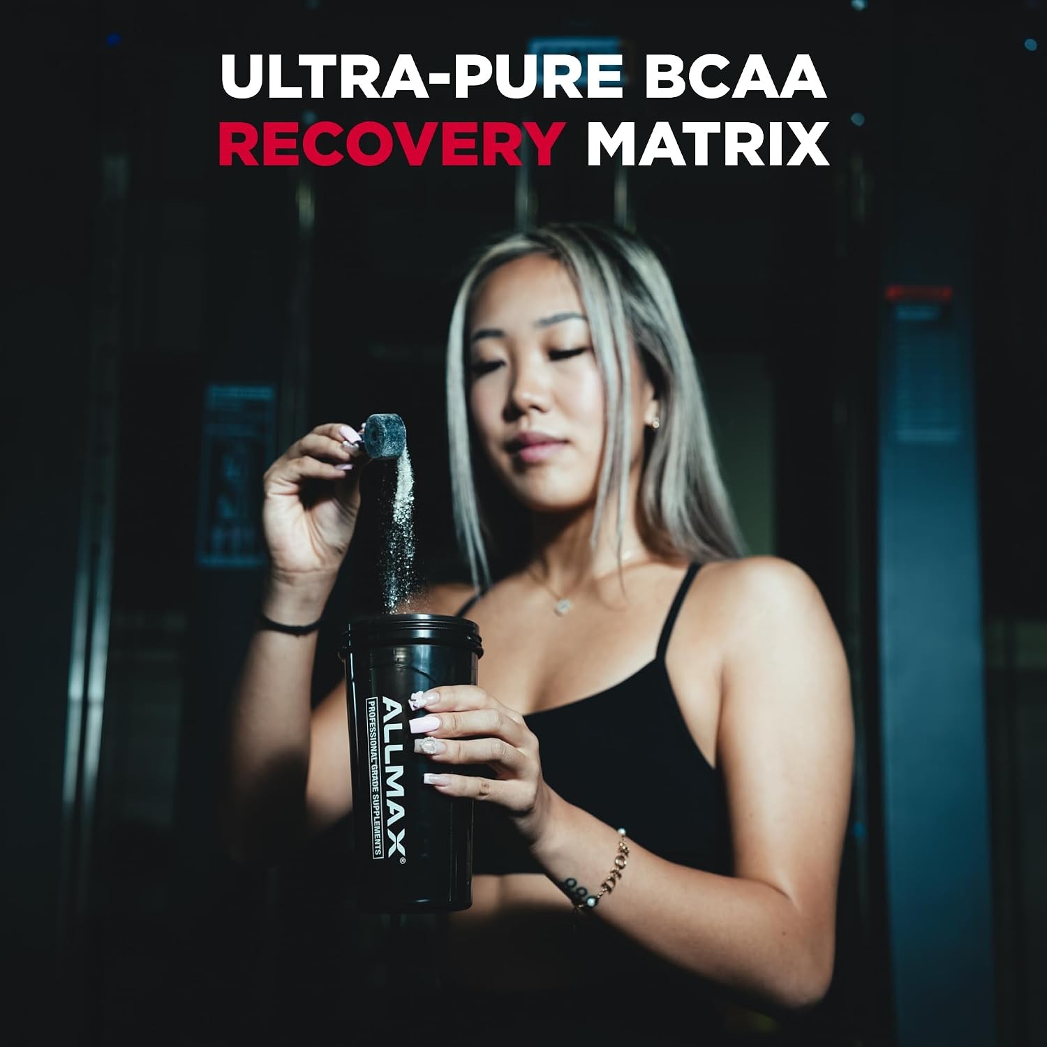ALLMAX AMINOCORE BCAA Powder, White Grape, 90 Servings, 1035 g