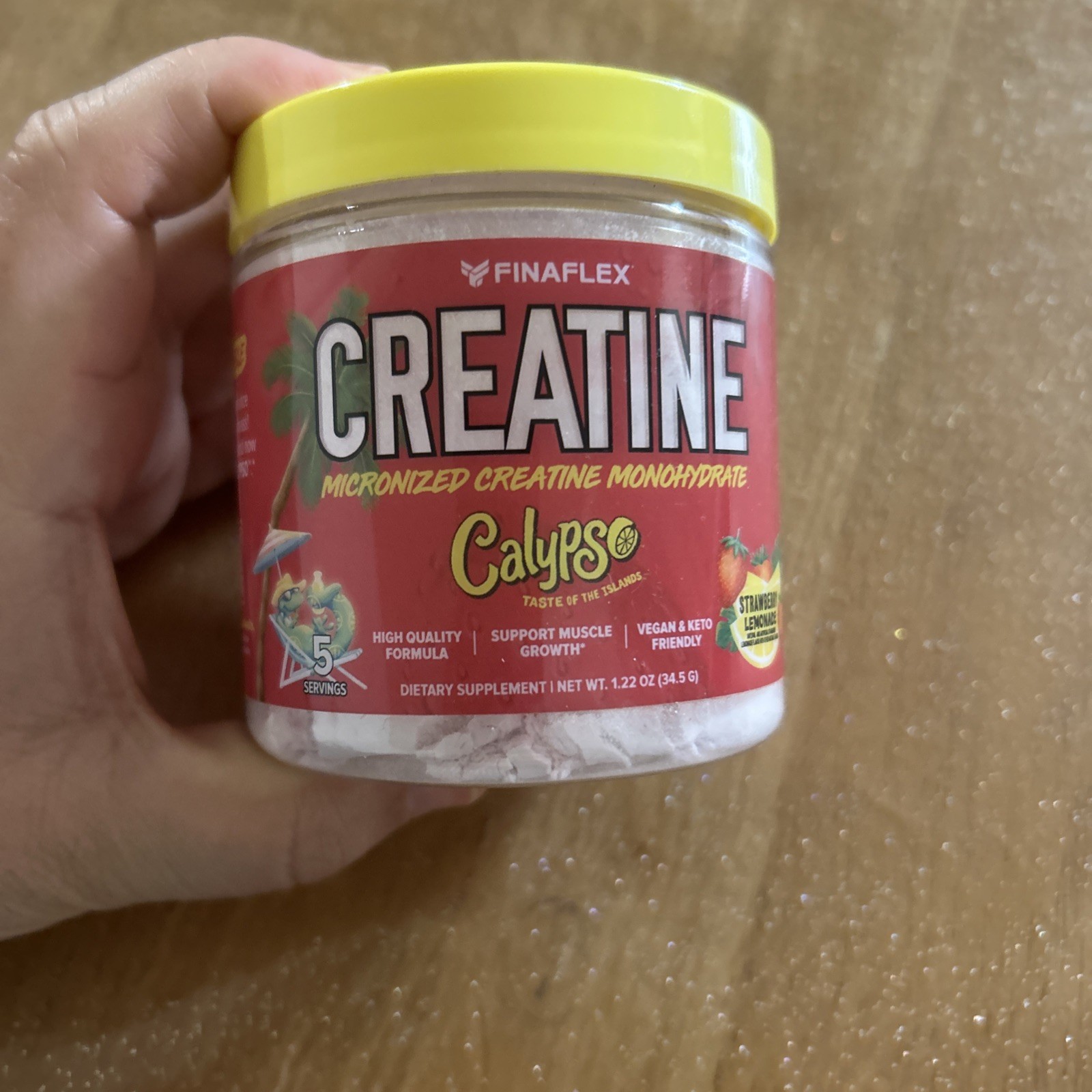 FINAFLEX Micronized Creatine Monohydrate CALYPSO COLLAB, Choose Flavor 5 Serving