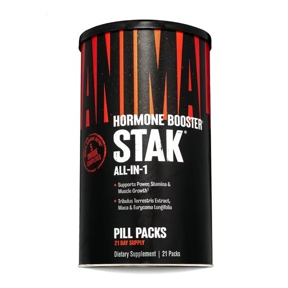 UNIVERSAL NUTRITION ANIMAL STAK Hormone Booster Power Stamina All-In-1 21 Packs