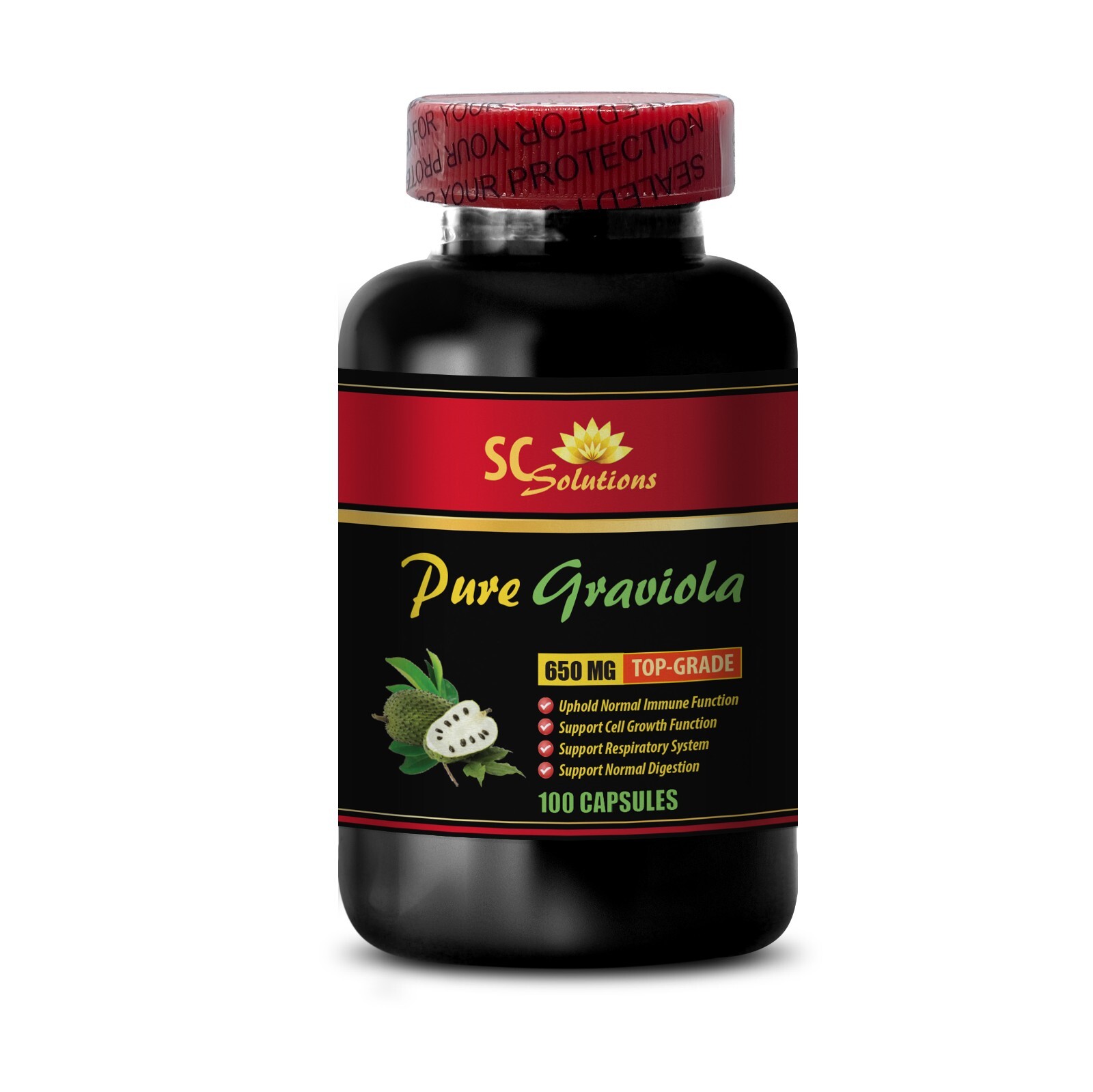 graviola extract – PURE GRAVIOLA EXTRACT – Immune system support – 1 Bottle