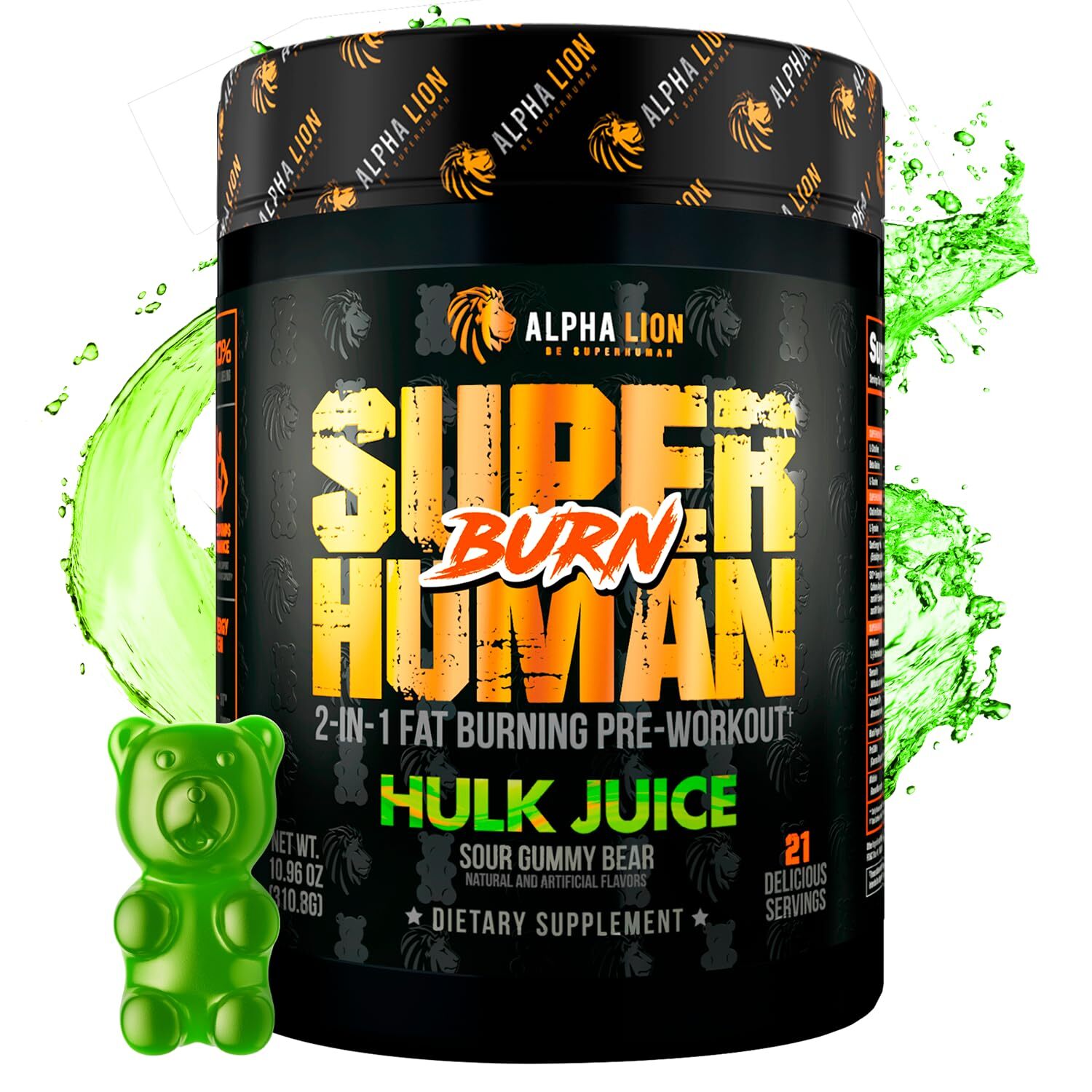 Mango Fuego Pre Workout Supplement 2 in 1 Fat Loss for Men and Women 21 Servings