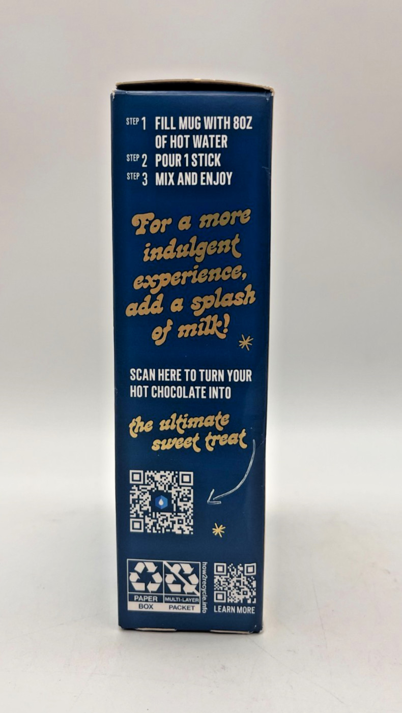 LIQUID I.V. HYDRATION MULTIPLIER HOT CHOCOLATE HOLIDAY SERIES 30 TOTAL STICKS