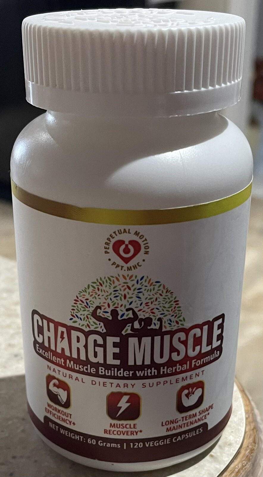 Charge Muscle Natural Muscle Builder & Sleep Support for Men and Women
