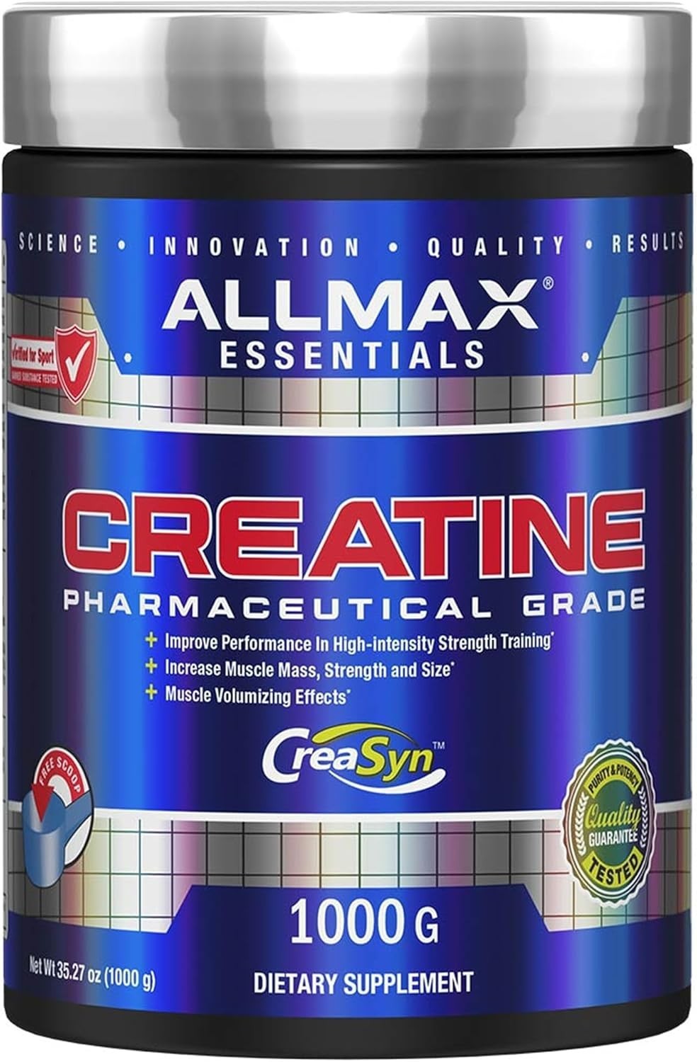 Micronized Creatine Powder – Supports Strength & Performance – 35.27 oz