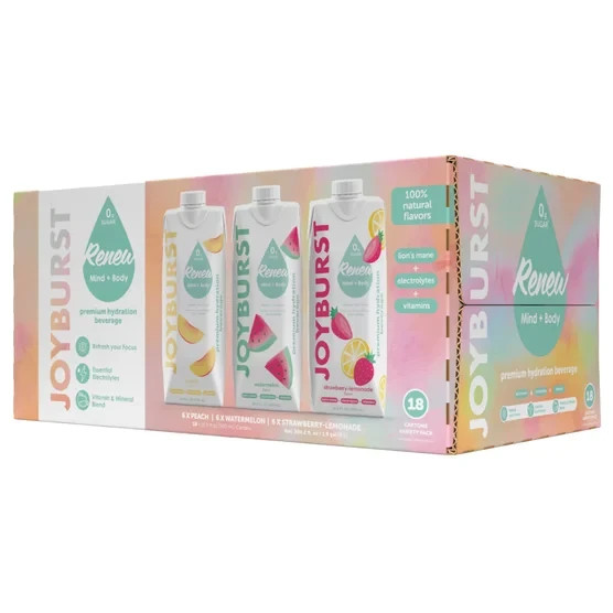 Joyburst Hydration Drink Variety Pack 16.9 Fl Oz 18 Count