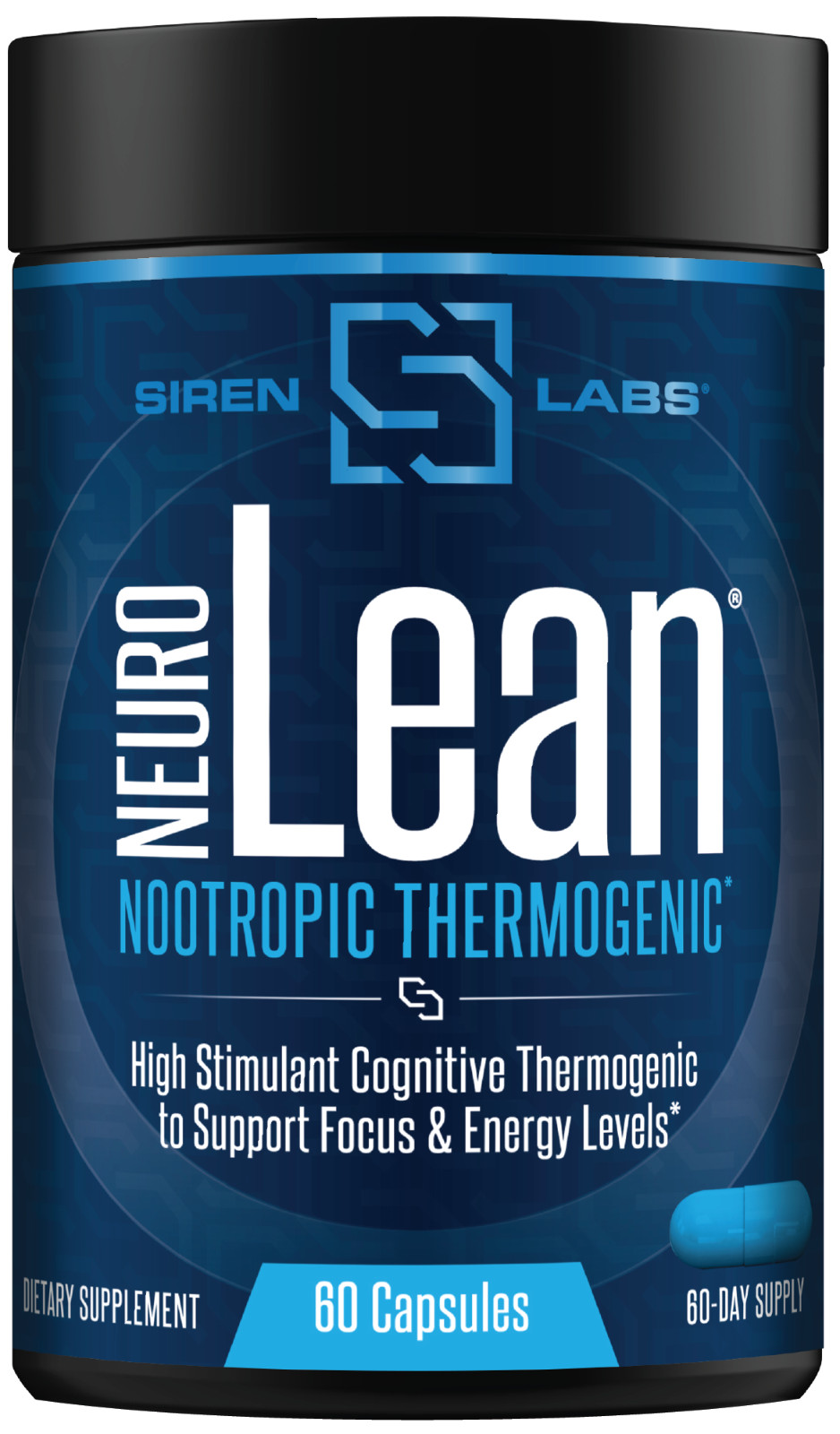 NEURO LEAN Concentrated Thermogenic for Water Loss, Energy & Focus (60 Capsules)