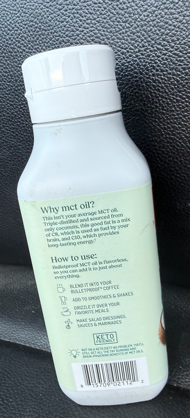MCT Oil, Original, 16 fl oz (473 ml)