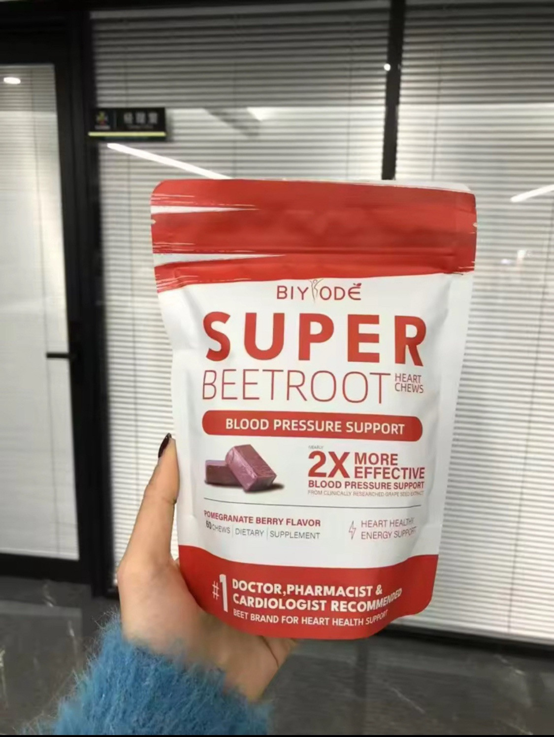 Beetroot Gummies, Nitric Oxide and Blood Pressure Support