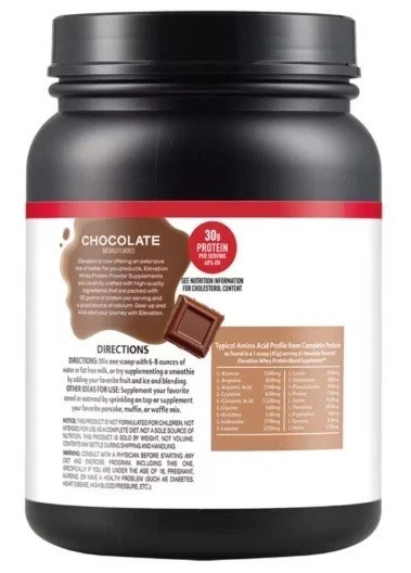 Elevation Chocolate Protein Powder