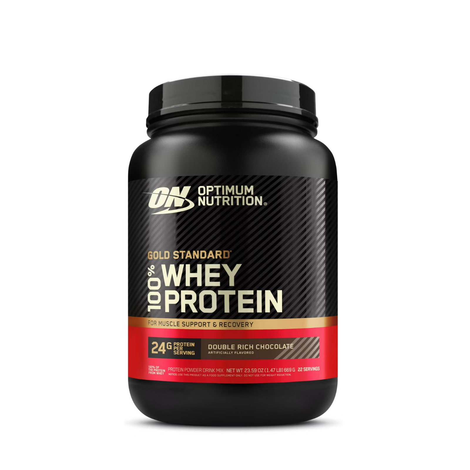 Optimum Nutrition Gold Standard Whey Protein Powder Double Rich Chocolate 1.5 lb