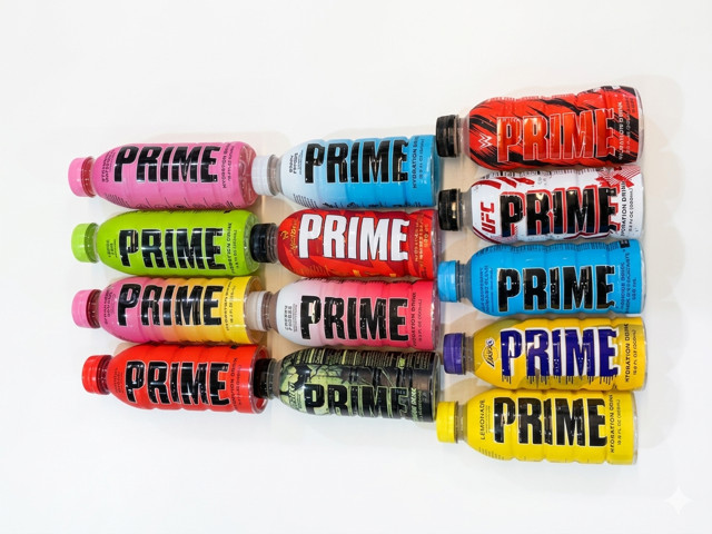 PRIME Hydration – Electrolytes Sport Drink, 16.9 oz – Variety Pack (12 Bottles)