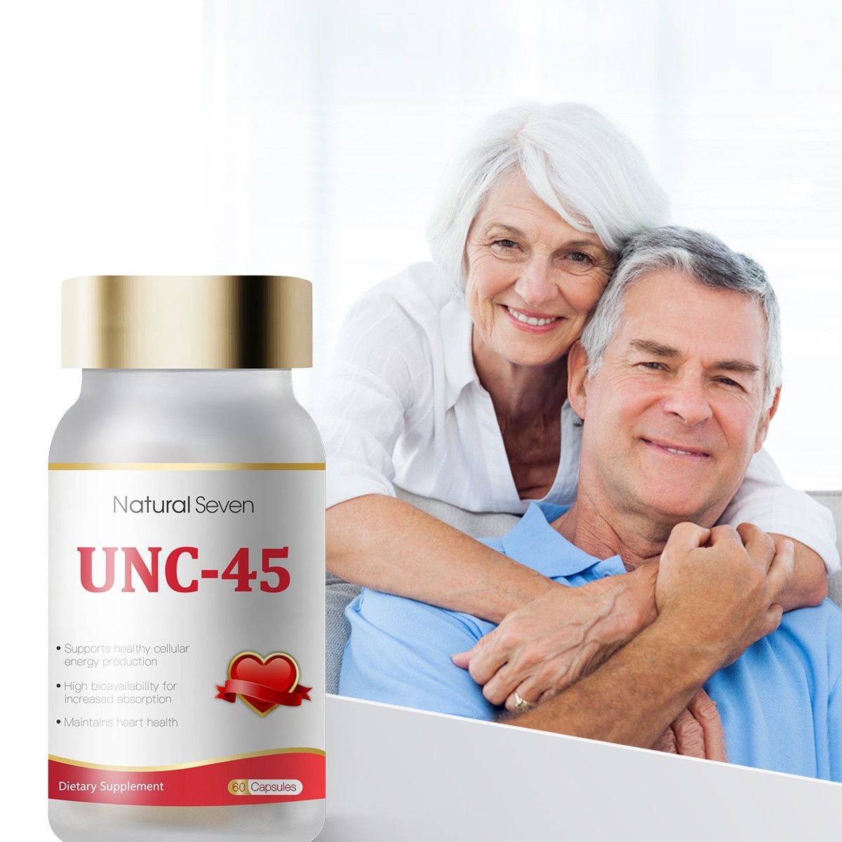 UNC-45 Human Muscle Creator and Builder – 60 Capsules/Bottle