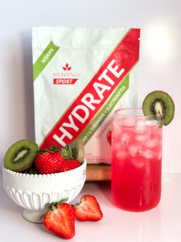 Hydrate – Strawberry Kiwi Sports Drink Mix | 16‑Serving powder & sticks – NEW