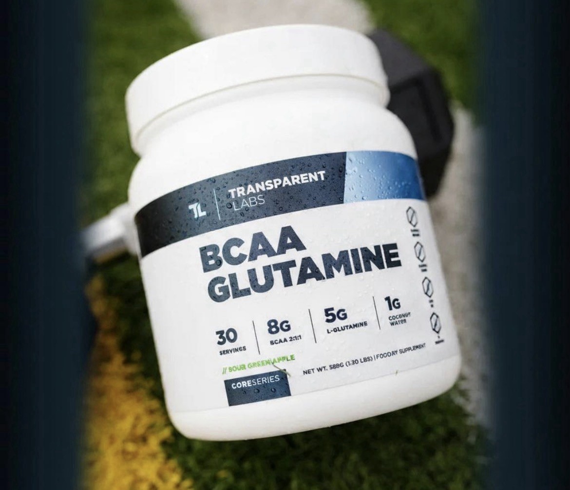 Transparent Labs BCAA + Glutamine Sour Green Apple Recovery Powder New Sealed