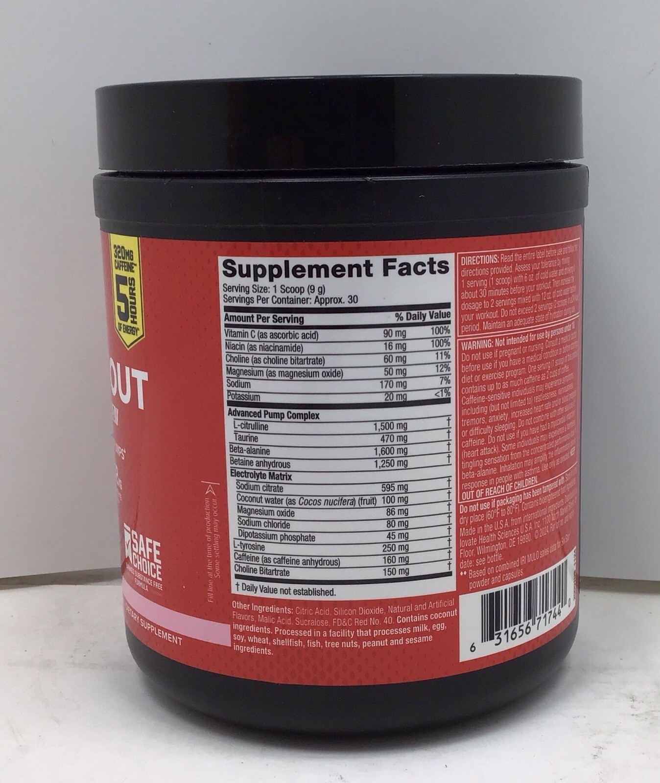 2X SIXSTAR PRE-WORKOUT EXPLOSION PINK LEMONADE 30 SERVINGS EACH EXP 01/2027+
