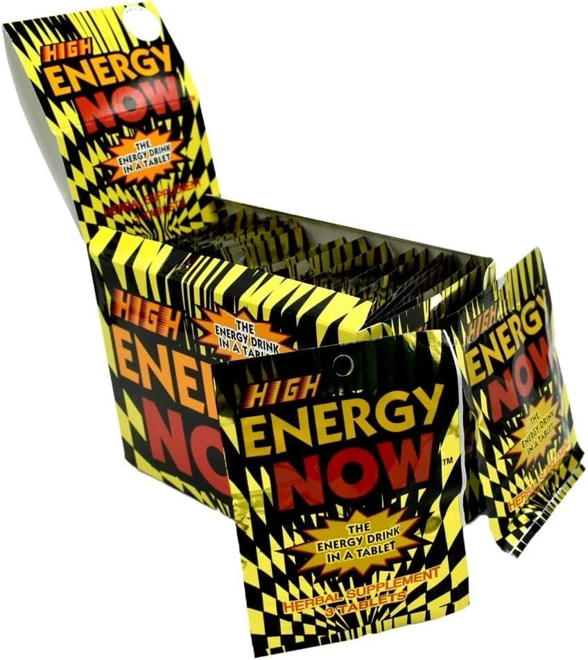 Energy Now High Supplements 72 Packs 3 Pills In Each Pack 3 Boxes