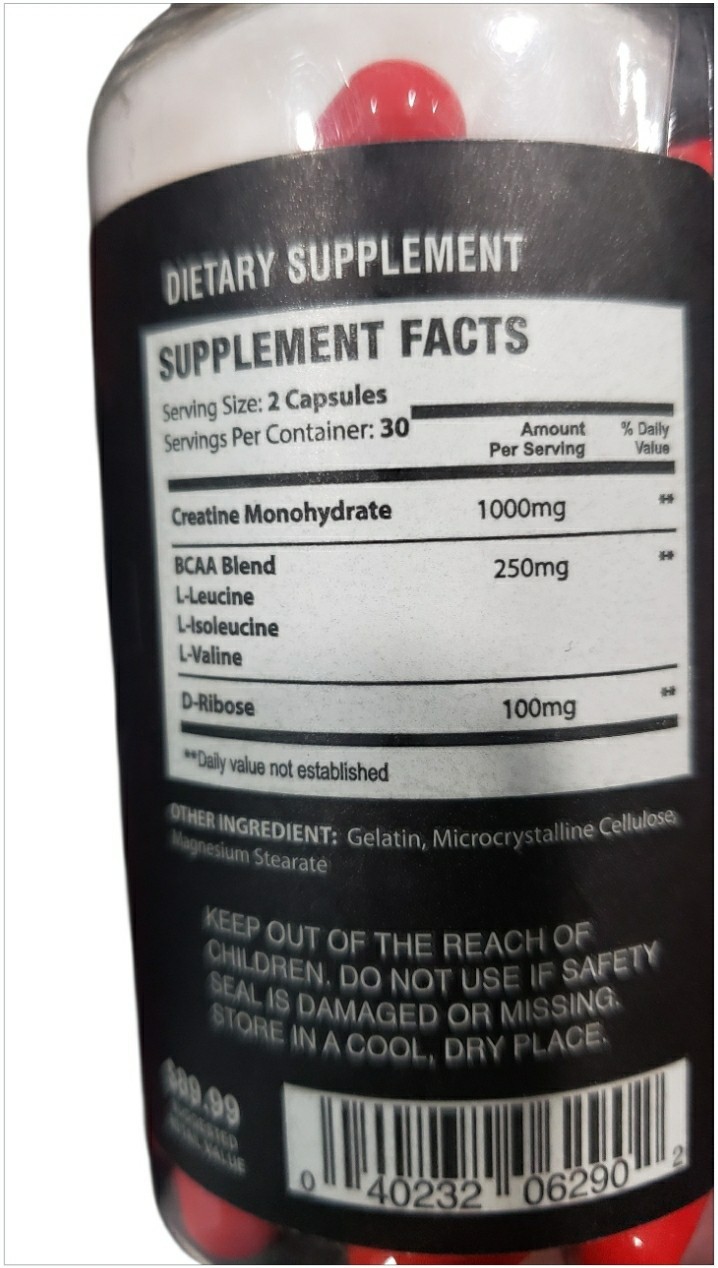 JACK’D Strength Power Lean Mass 60 Capsules