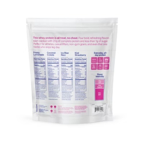 Oath Nutrition Variety Pack Clear Whey 12pk – Frosty Lemonade Icy Blue Kiwi