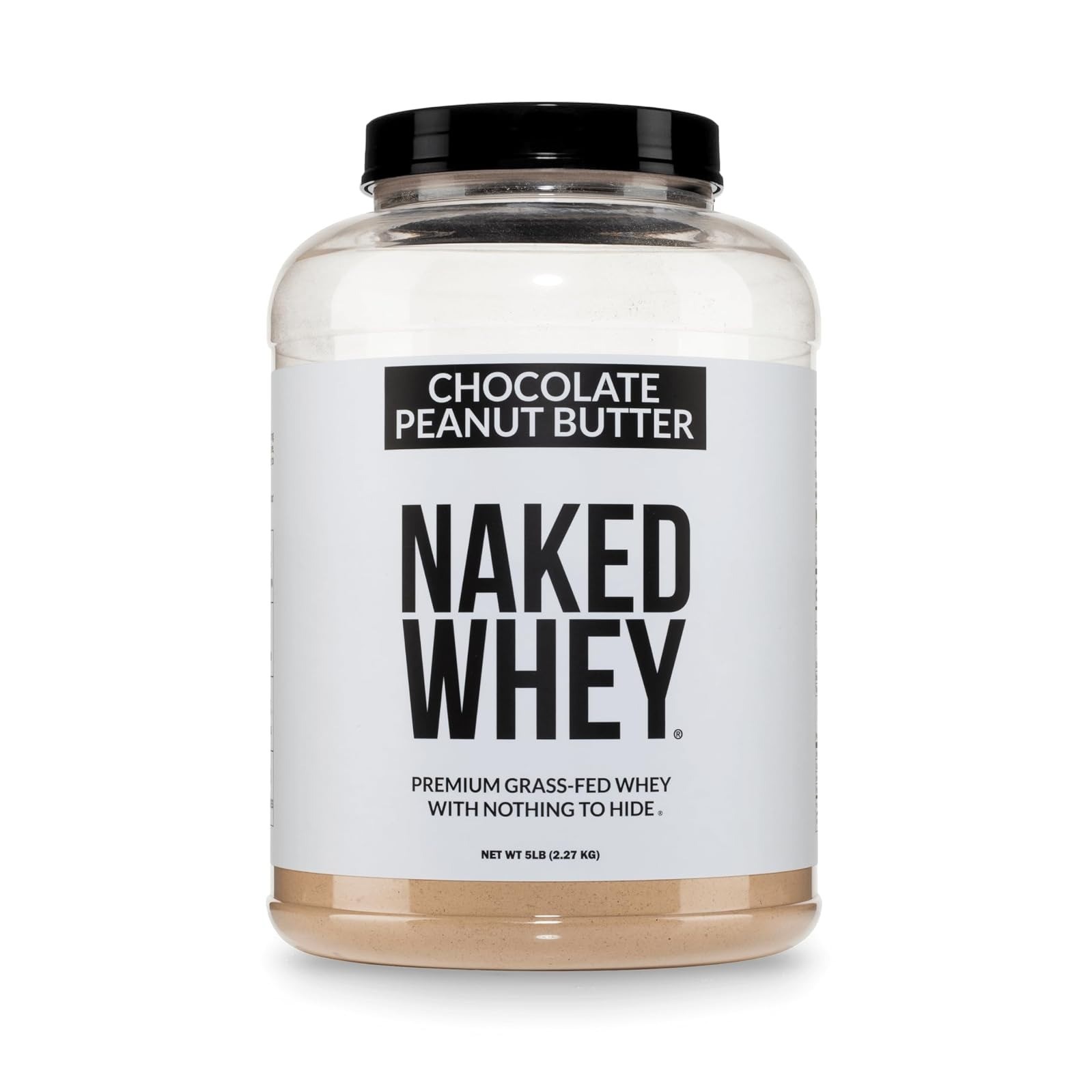 NAKED Vanilla Whey Protein 1Lb – All Natural, Grass Fed, Muscle Growth