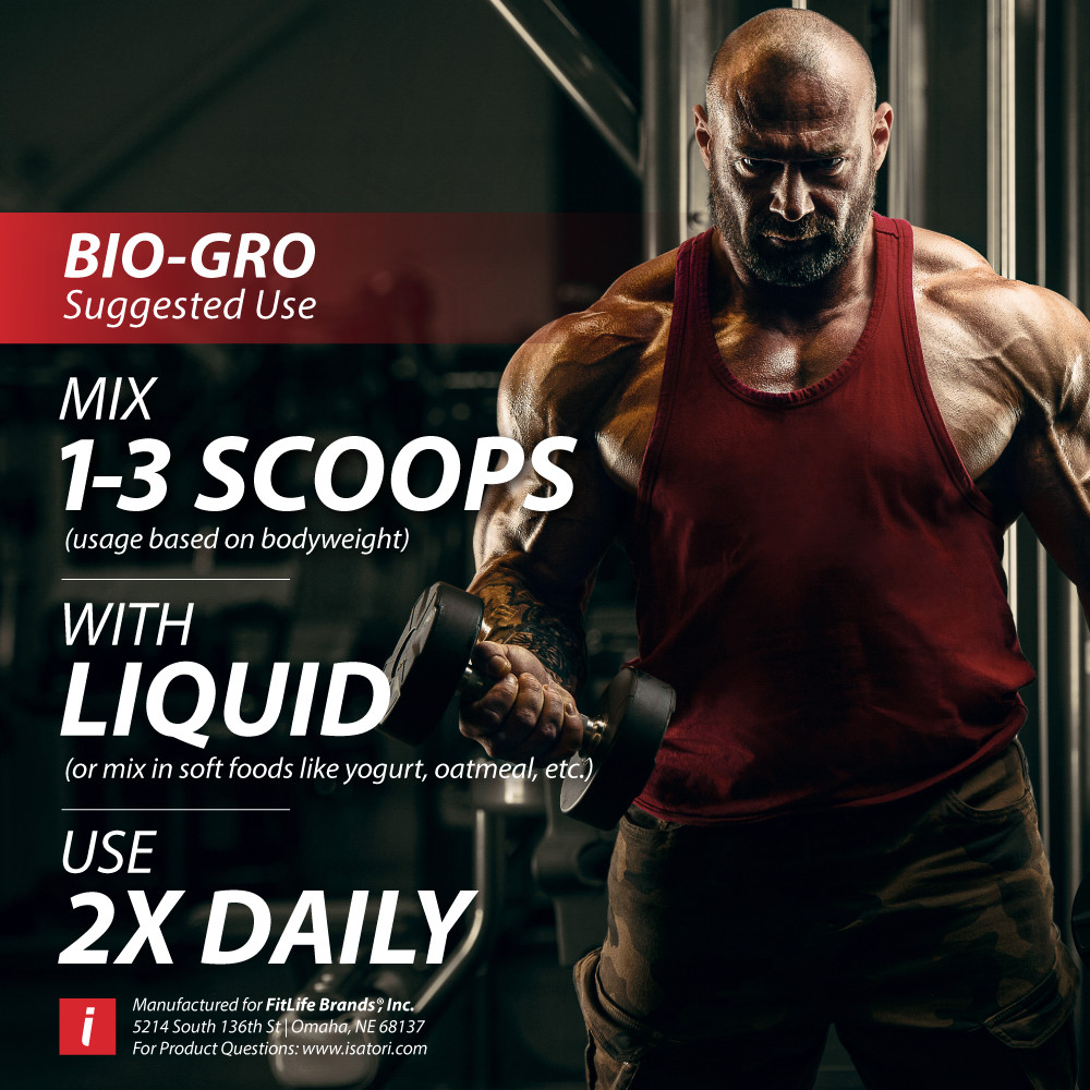 BIO-GRO Protein Muscle, Strength & Recovery – Chocolate Ice Cream / 60 Servings