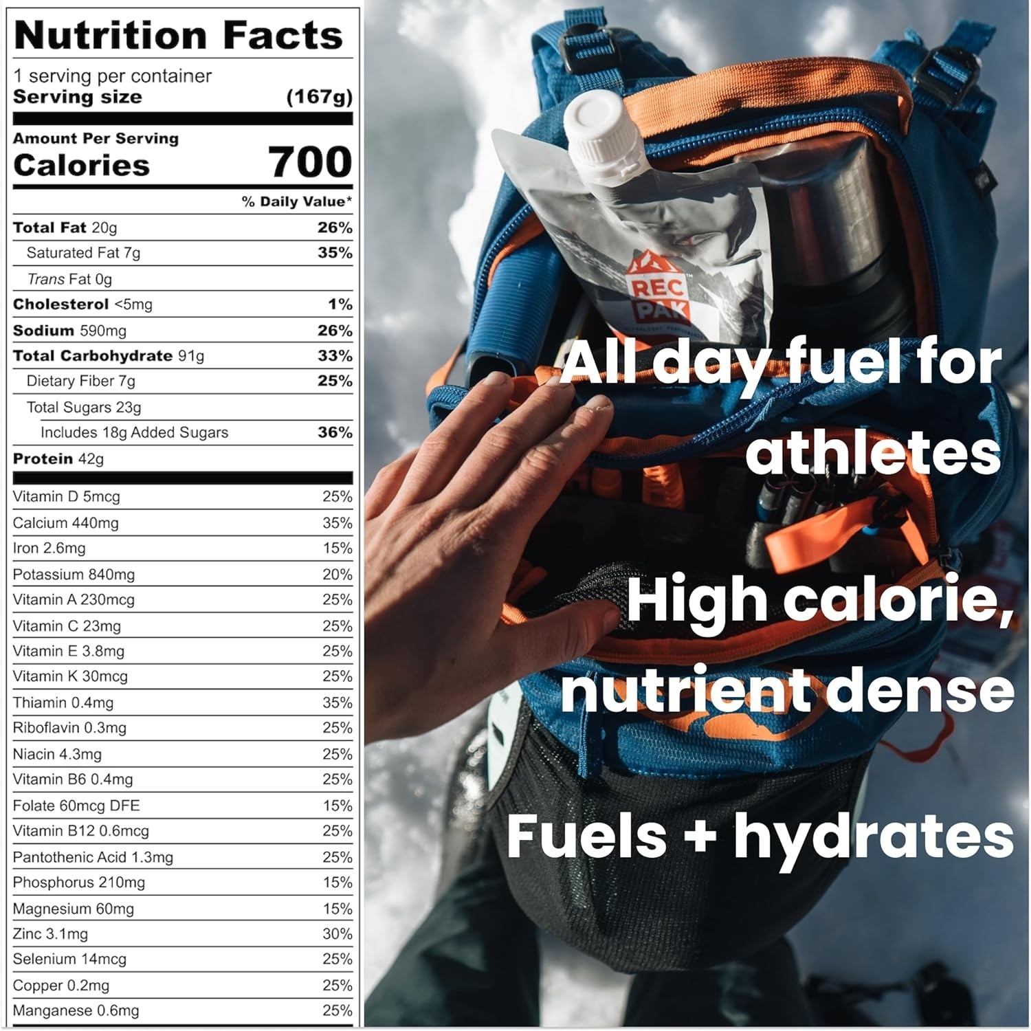 700 Cal 43g Protein Complete Nutrition No-Cook Lightweight Liquid Meal 3-Pack