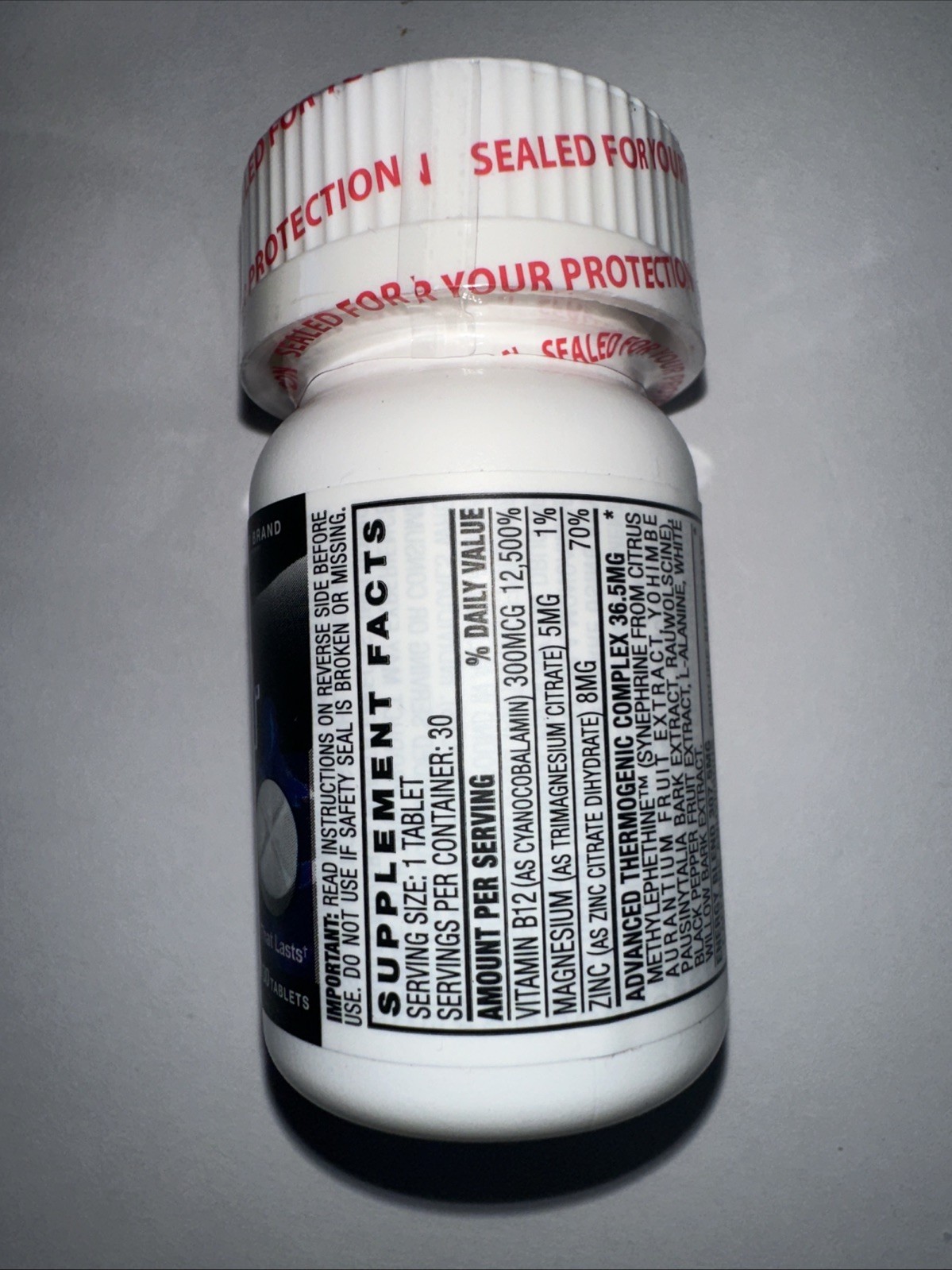Rapid Action Extreme 2 Way Energy FOCUS MOOD Boost 3 SEALED 30ct Bottles 90 Tabs