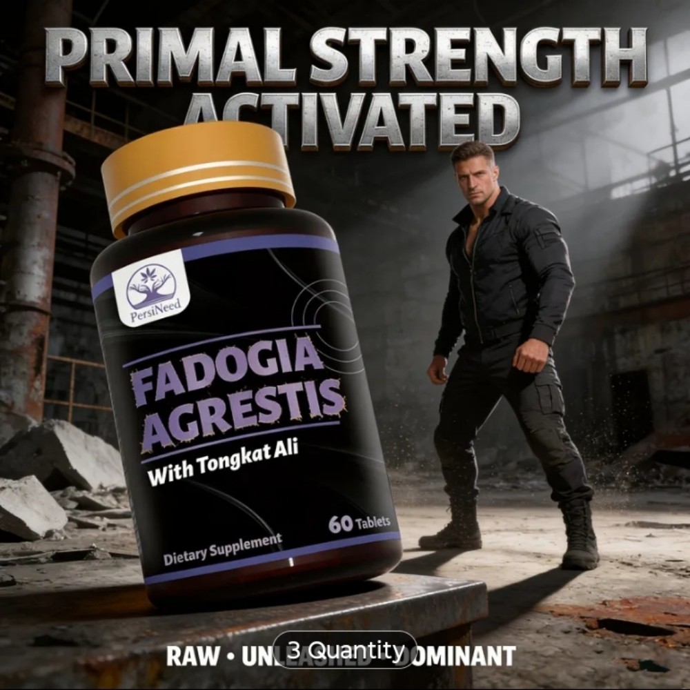 Fadogia Agrestis Tongka Complex – 60 Capsules All Natural Test Booster 1 Month
