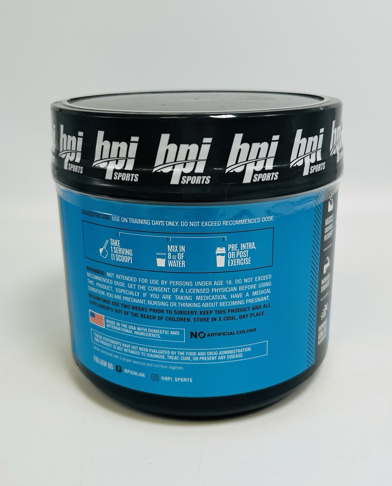 BPI Sports Micronized Creatine Unflavored – 120 Servings – 1.32 LBS *EXP 10/26*