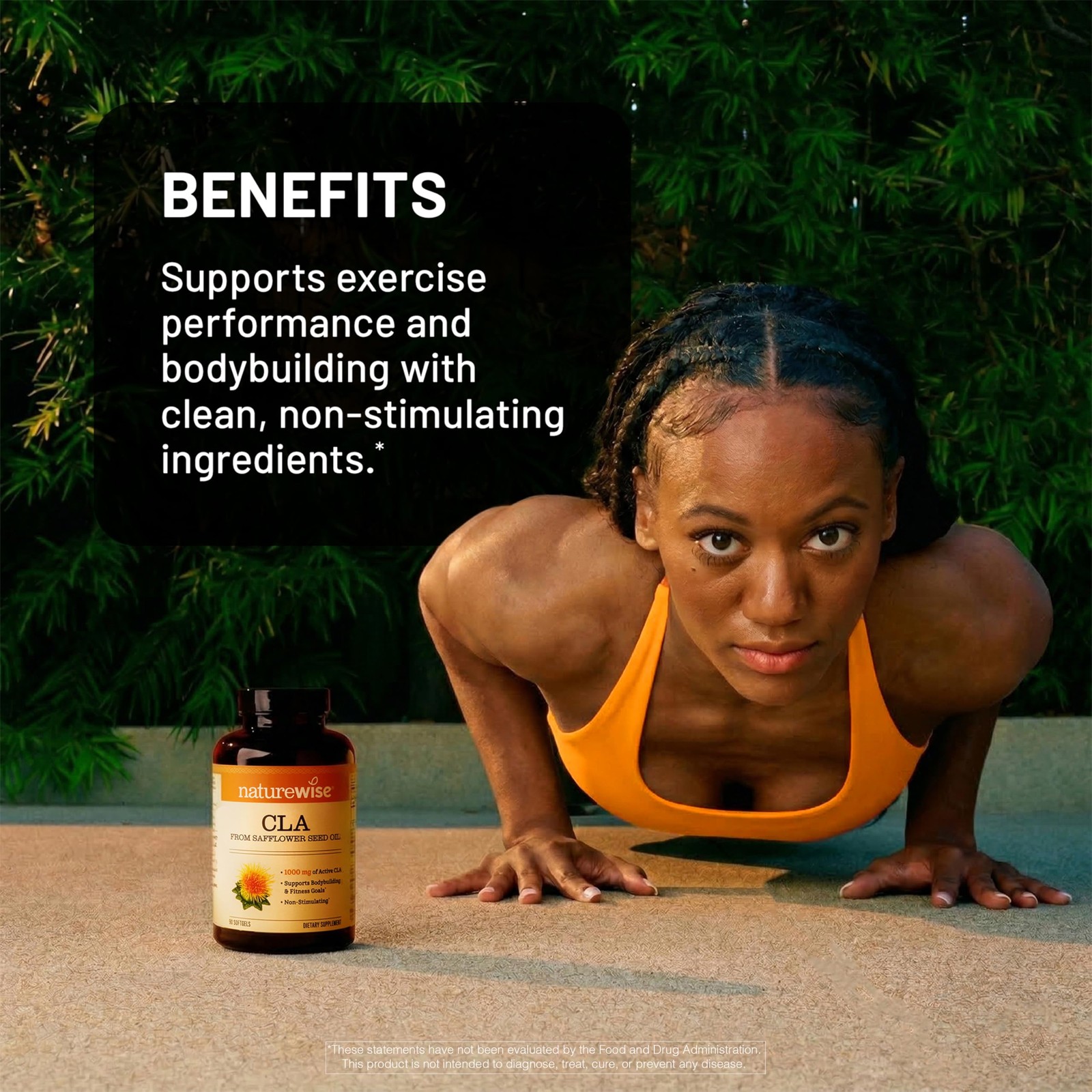 NatureWise CLA 1250 – Conjugated Linoleic Acid Supplement for Women and Men, …