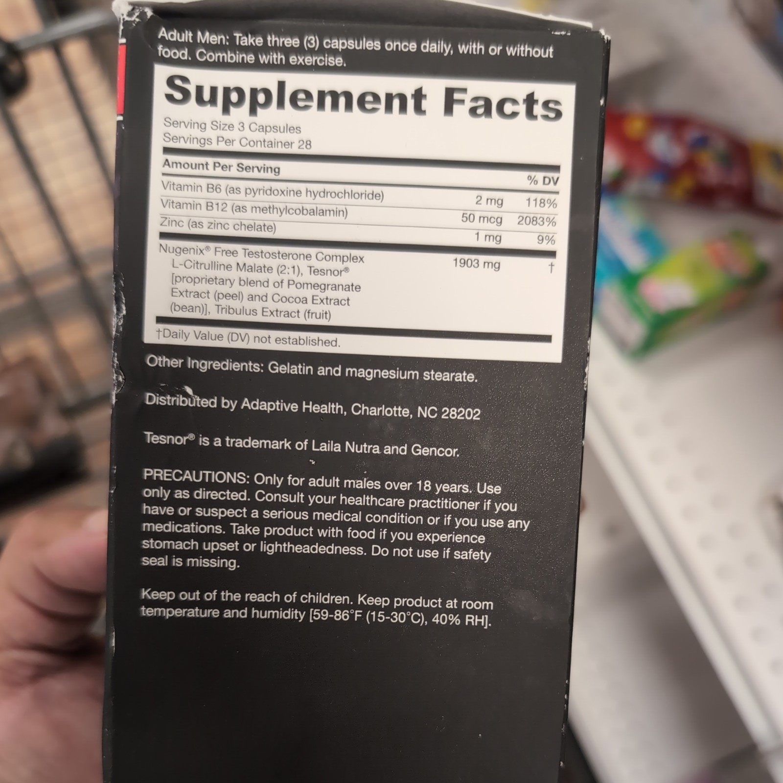 Nugenix T-Boost Free Test. Boosting Formula, 84ct Exp. 03/2026+ New In Box