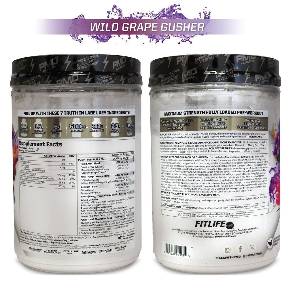 PUMP FUEL ULTRA INSANITY GLYCO LOAD – WILD GRAPE GUSHER
