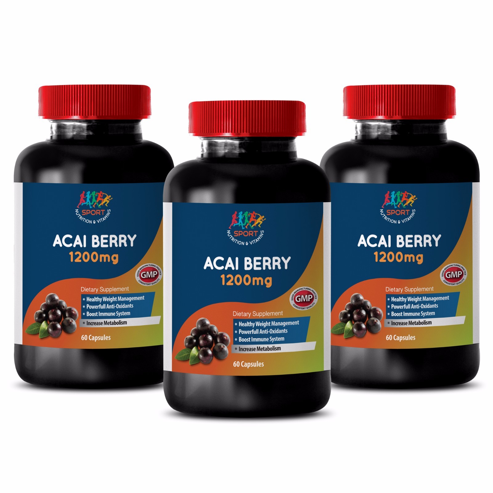 Fat Burner Yes You Can – Acai Berry Extract 1200mg 3B – Acai Energy Boost