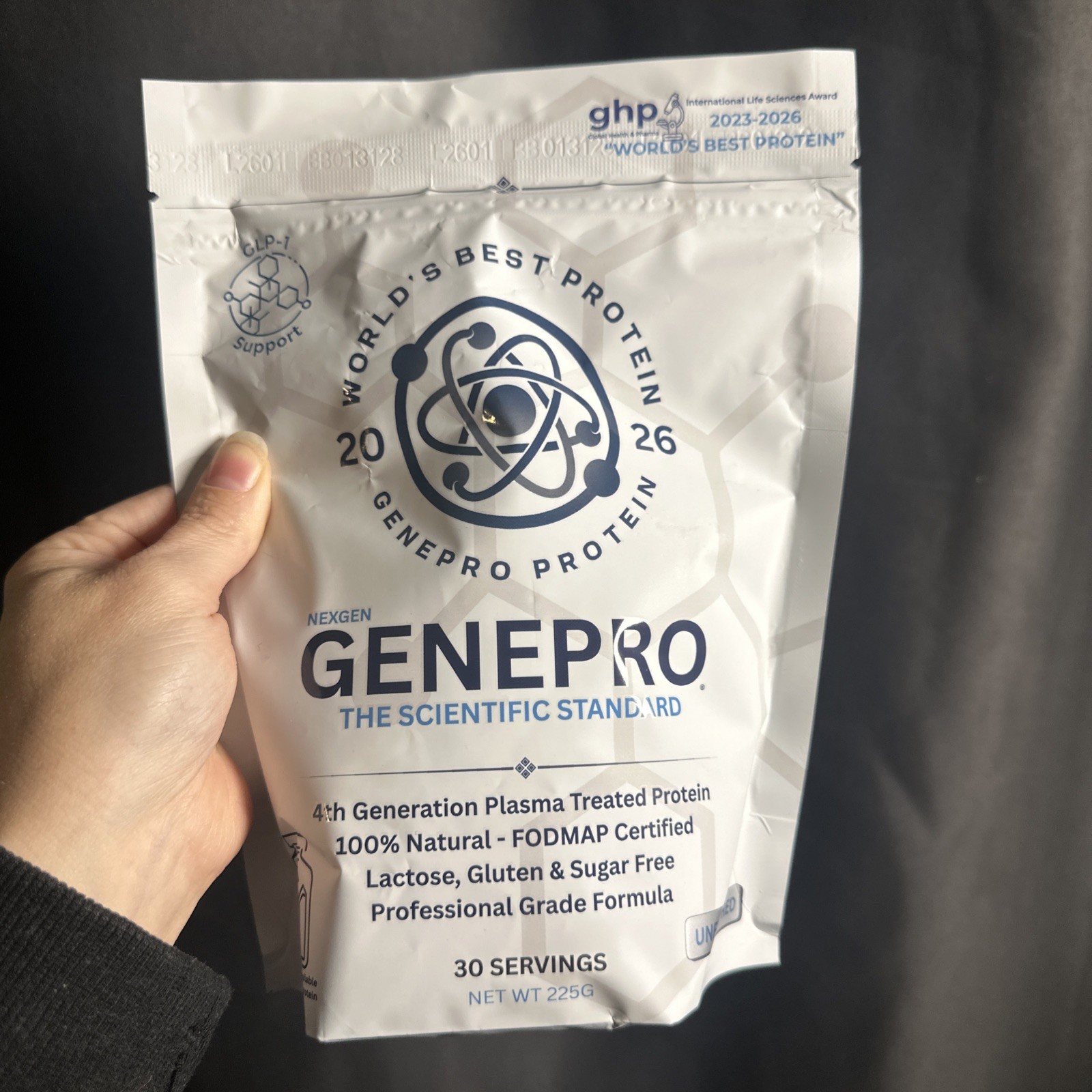 GENEPRO GEN. 3 Unflavored Protein 11.64 Ounce (Pack of 1), Newest Formula