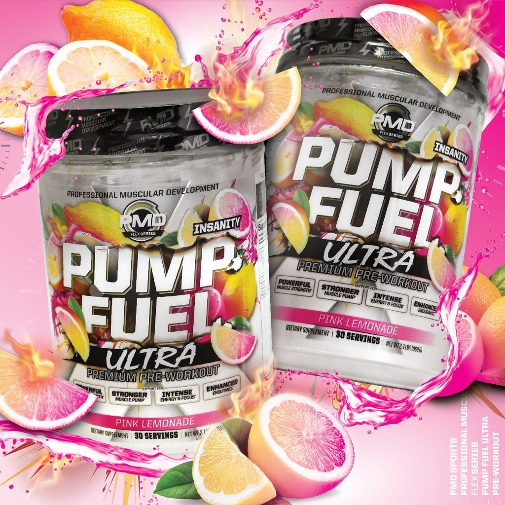 PUMP FUEL ULTRA INSANITY GLYCO LOAD PRE WORKOUT – Pink Lemonade (30 Servings)