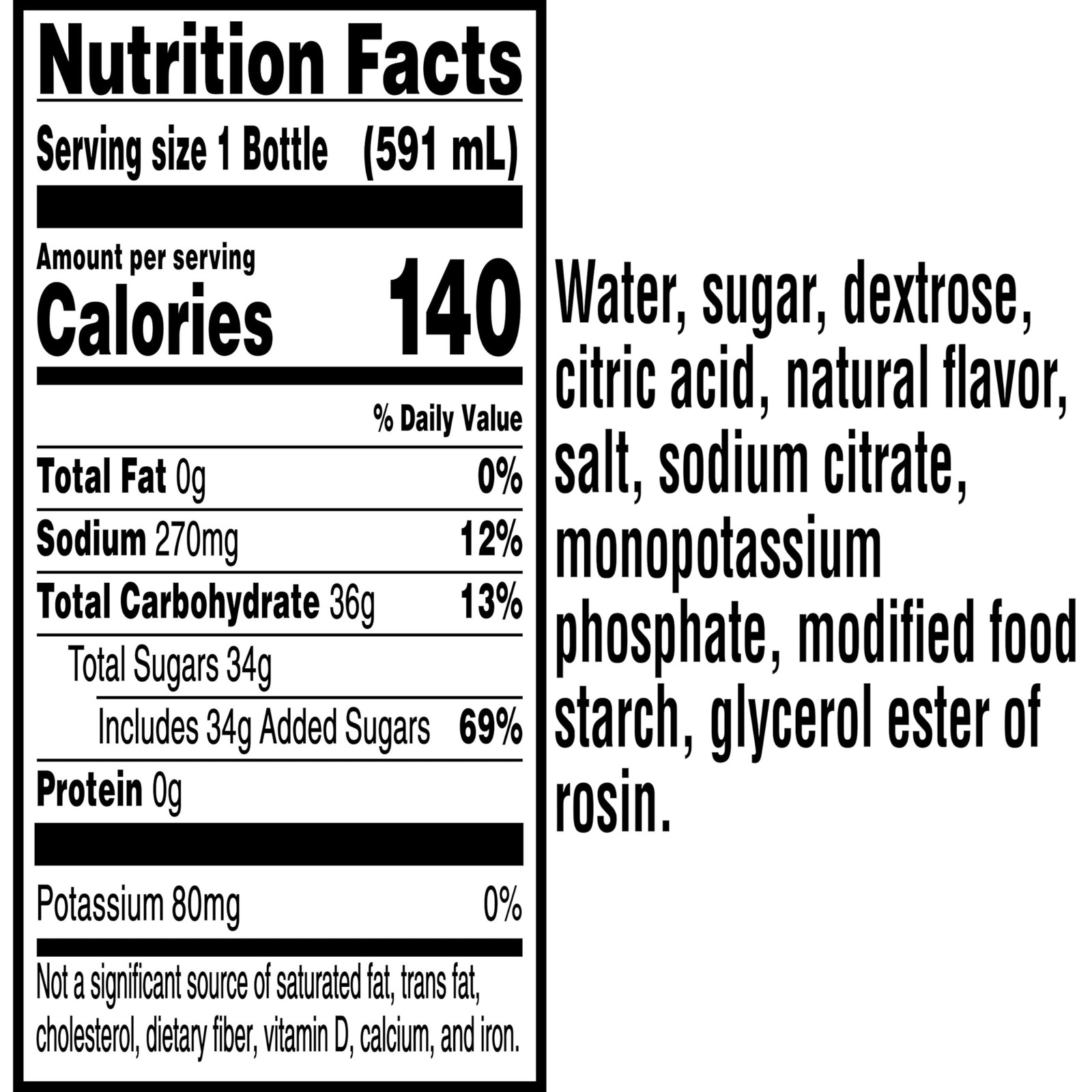 Gatorade Thirst Quencher Sports Drink, Frost 20 Fl Oz (Pack of 8), white