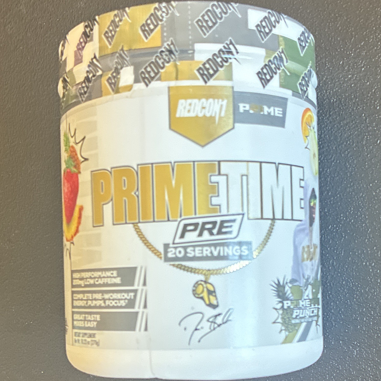 REDCON1 PrimeTime PRE Powder Prime Punch 20 serv exp 8/26