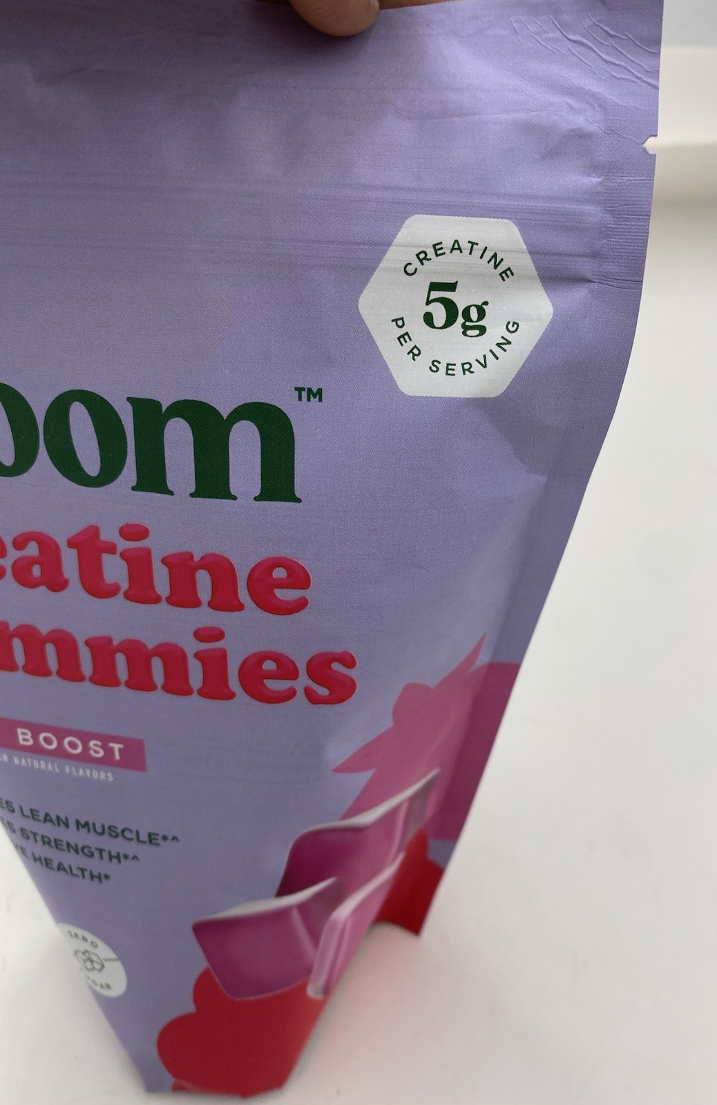 Bloom Creatine Monohydrate Gummies, 5g Per Serving, Sugar Free Creatine 01/27