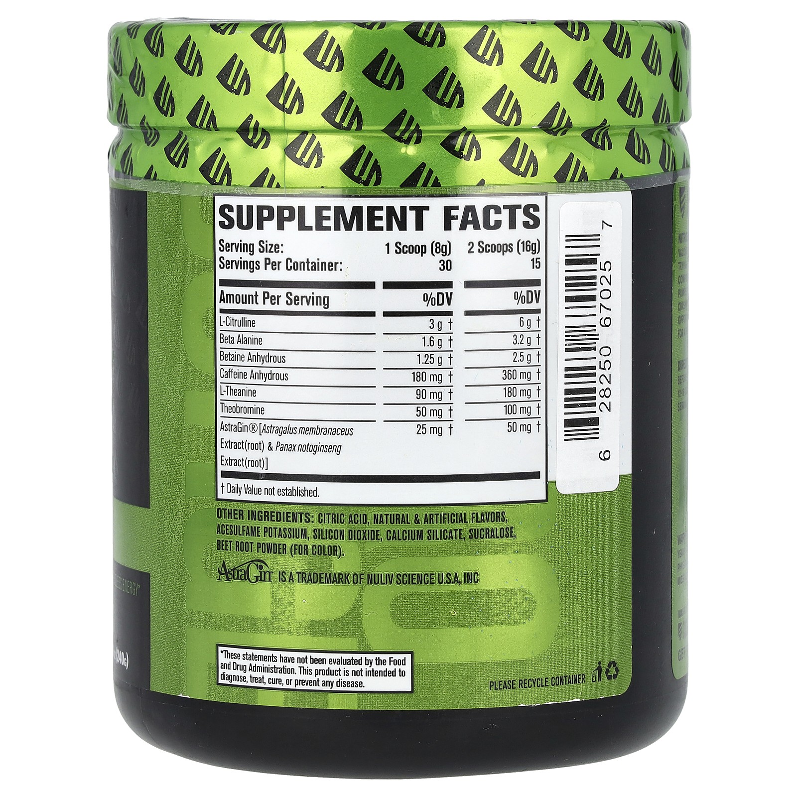 Nitro Surge, Pre-Workout, Watermelon, 8.46 oz (240 g)