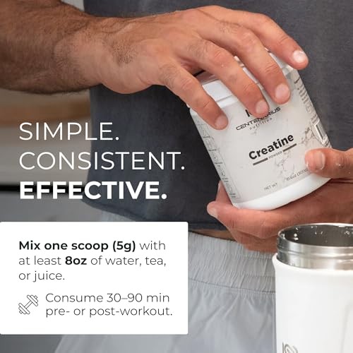 Creatine Monohydrate Powder 300g Micronized Unflavored Strength