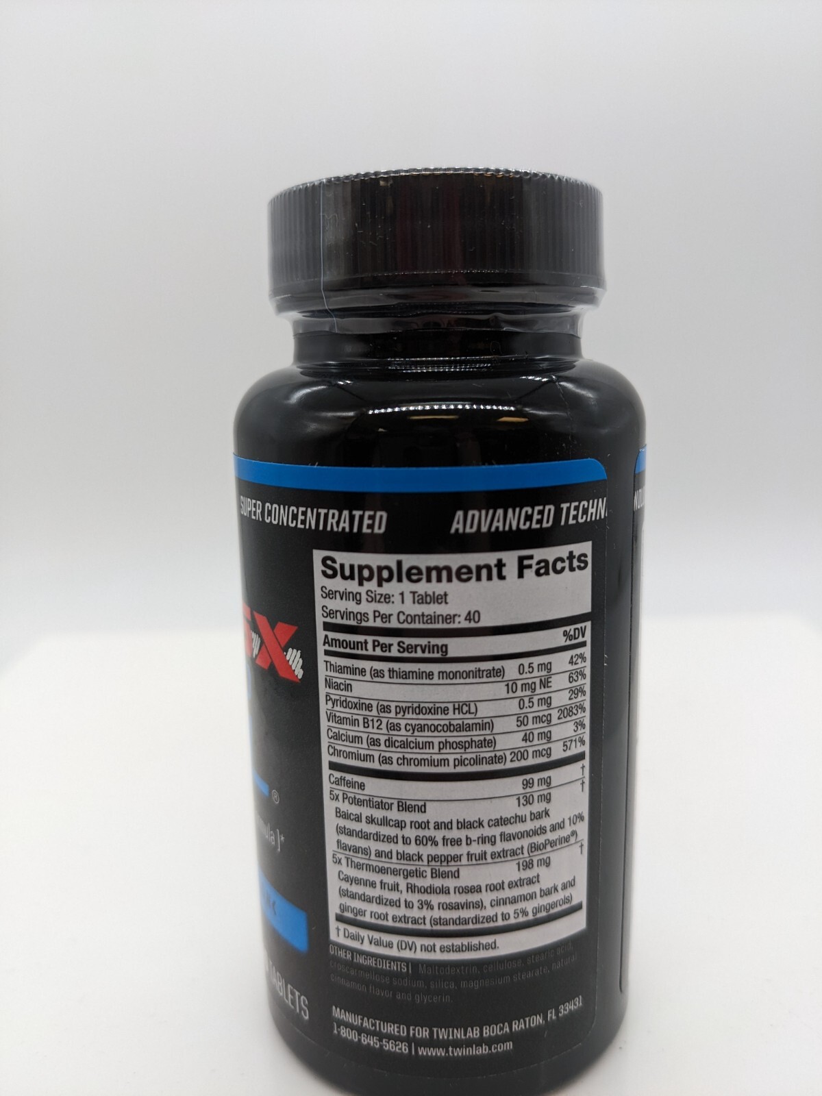 Twinlab RIPPED FUEL 5X Fat Burner Weight Loss Energy – 40 Tablets