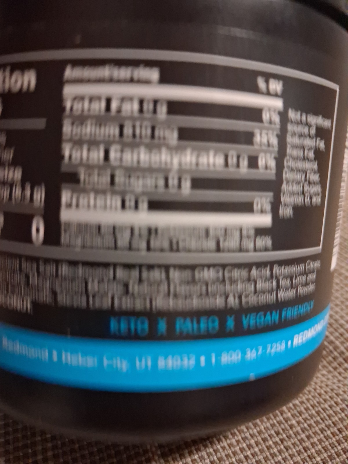 Redmond Re-lyte Hydration 60 Servings Limited Edition 3 Left Free Same Day Ship