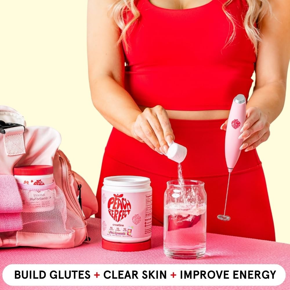 Creatine for Women – Micronized Creatine Monohydrate Powder with BCAA & Colla…