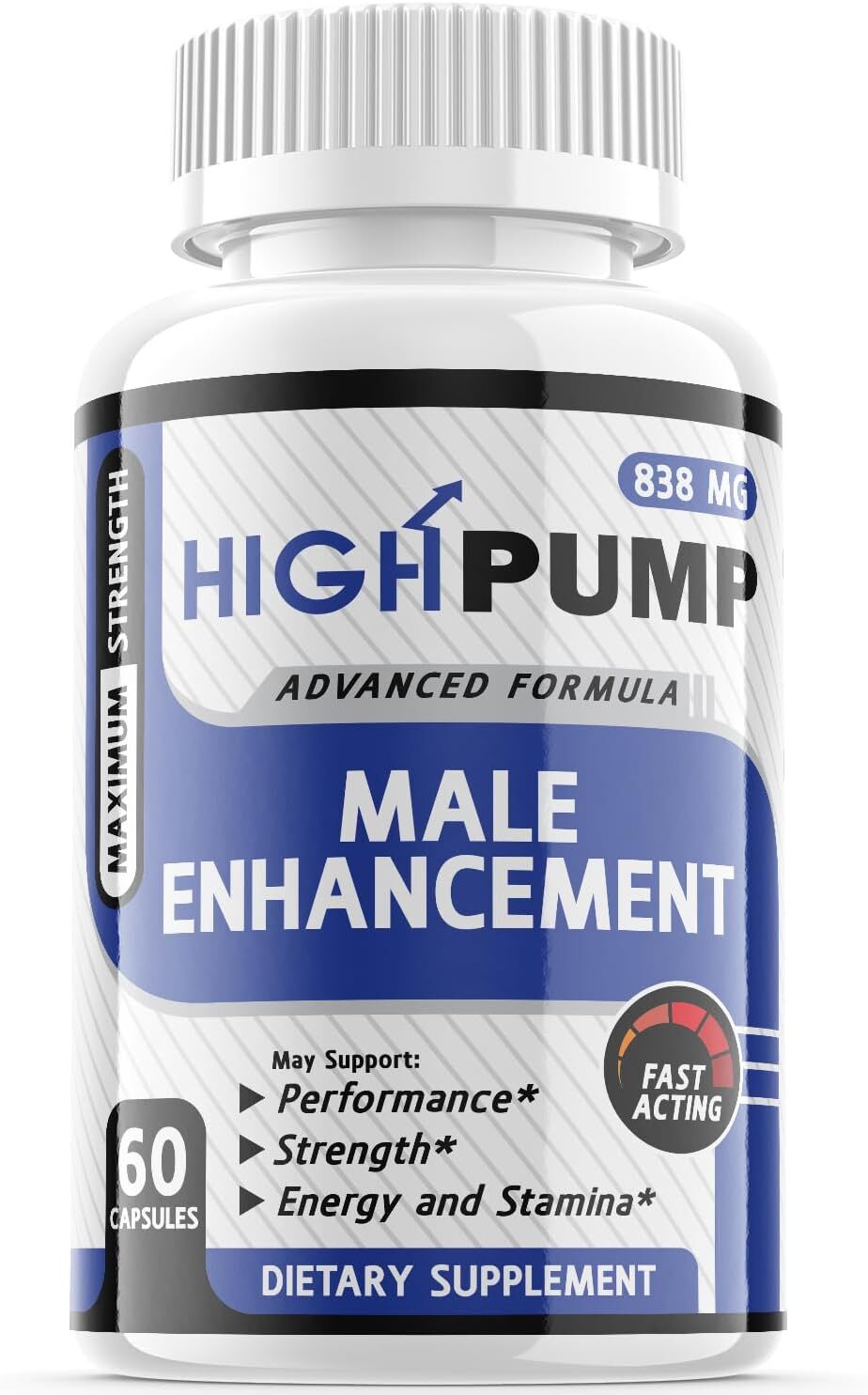 High Pump Men Pills – High Pump Male Vitality Support Supplement ORIGINAL -1Pack