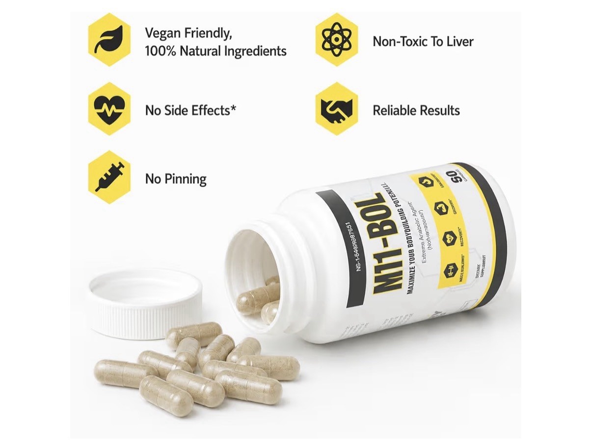 AVRY Labs M1-BOL Methanabolin Vegan Bodybuilding Capsules Unflavored 90ct